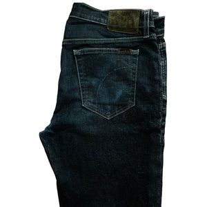 Joe's Jeans. "The Classic" Straight Leg. Dark Wash. "Lucan" Size 36 x 32